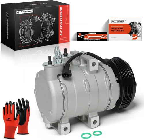 Miniatura 10 de A-Premium Compresor de aire acondicionado con embrague compatible con Ford Explorer 2006-2010, Crown Victoria 2006-2011 y Lincoln Town Car 2006-2011