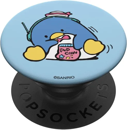 Miniatura 7 de Sanrio Tuxedosam Snacks and Music PopSockets PopGrip: agarre intercambiable para teléfonos y tabletas PopSockets MagSafe PopGrip para iPhone