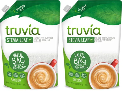 Miniatura 6 de Truvia Edulcorante Original Sin Calorías de la Hoja de Stevia en Polvo Espolveable (Frasco de Stevia de 9.8 Onzas)