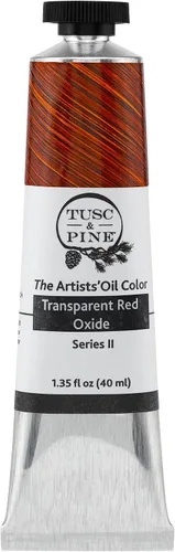 Miniatura 212 de Tusc & Pine Pintura al óleo Artist – Alizarin Crimson, 1.4 fl oz, sin amarilleo, consistencia rica y cremosa, carga máxima de pigmento, pinturas al