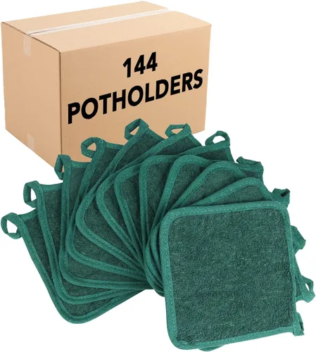 Miniatura 16 de Arkwright Agarraderas para Ollas de Cocina - Juego de 12 Almohadillas Cuadradas Resistente al Calor, Almohadillas de Cocina Profesionales Lavables