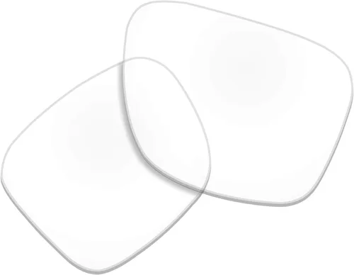Lentes de repuesto UV400 de 0.071 in de grosor para gafas de sol Oakley Holbrook XL OO9417 Alta definición transparente.