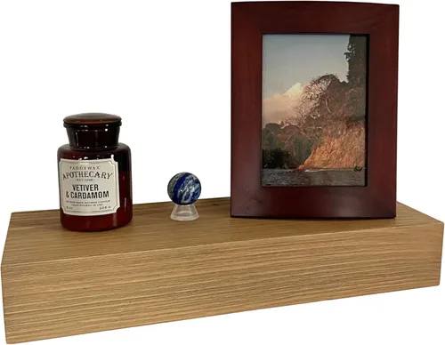 Miniatura 16 de joelsantiques Estantes flotantes de madera de 60 pulgadas para pared, 60 x 7 x 3 pulgadas, hechos de madera natural, estante largo y resistente