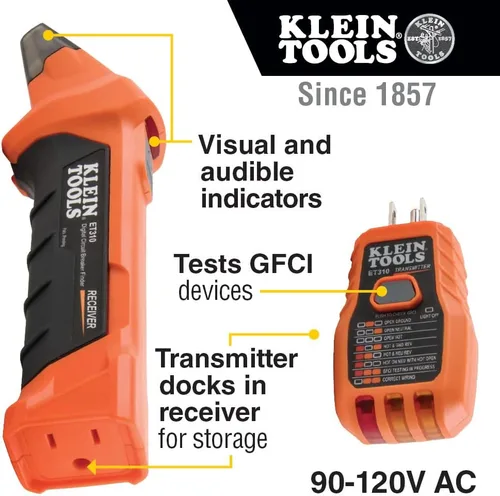 Miniatura 3 de Klein Tools Kit de buscador y probador de disyuntores