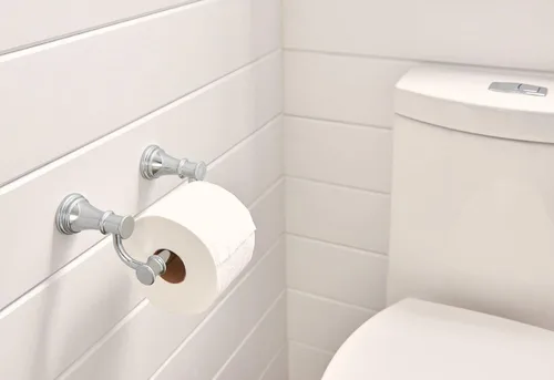 Miniatura 2 de Moen Belfield YB6408CH - Soporte de papel higiénico giratorio cromado