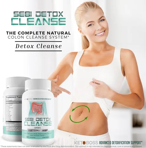 Miniatura 5 de Sebi Detox Cleanse - Apoyo avanzado de desintoxicación - Desintoxicación de todo el cuerpo comenzando con el intestino - Ayuda a eliminar toxinas