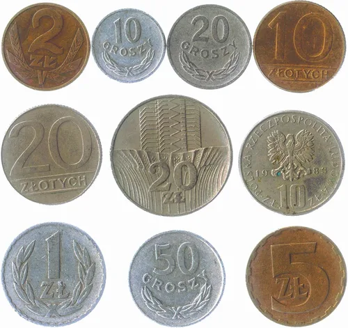 Miniatura 55 de Malta 10 Monedas Mixtas Moneda Maltesa Mils Céntimos Desde 1972