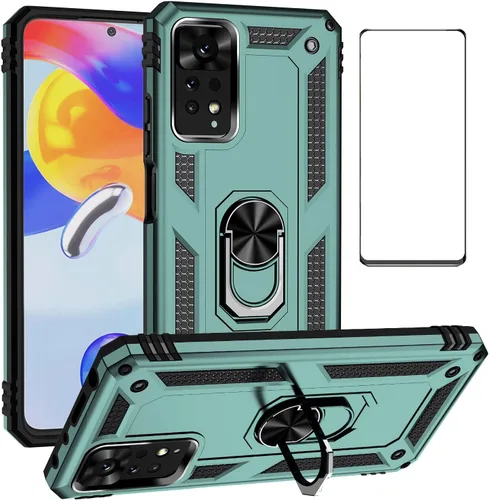 Miniatura 56 de Funda para Xiaomi redmi Note 12 Pro Plus 5G con protector de pantalla, soporte delgado protección militar a prueba de golpes Armor Defender Funda