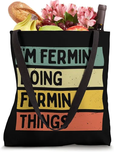 Miniatura 4 de I'm Fermin Doing Fermin Things Funny Personalized Quote Tote Bag