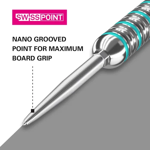 Miniatura 3 de Target Darts Puntas suizas, puntas de dardos de punto nano suizo (paquete de 3 puntas) Puntas de dardo, accesorios profesionales para dardos