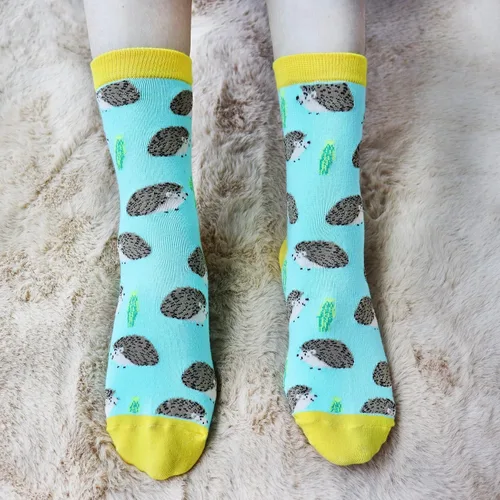 Miniatura 5 de Jeasona Calcetines divertidos para mujer lindos animales divertidos y divertidos regalos de algodón