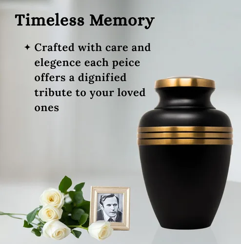 Miniatura 4 de Urna de cremación para cenizas para mujeres y hombres, urna funeraria para cenizas humanas, mujeres y hombres, urnas decorativas de entierro, urna