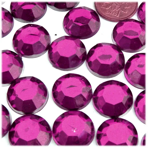 Miniatura 8 de The Crafts Outlet 1,000 diamantes de imitación redondos de 0.787 in - lavanda morado claro o amatista claro Lavanda (Amatista claro)