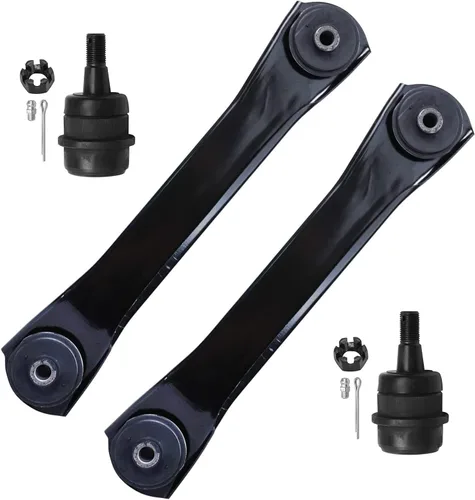 Miniatura 120 de Detroit Axle - Kit de 4 brazos de control delanteros para Ford Mustang 05-10, 2 brazos de control inferiores, 2 puntales 2005 2006 2007 2008 2009