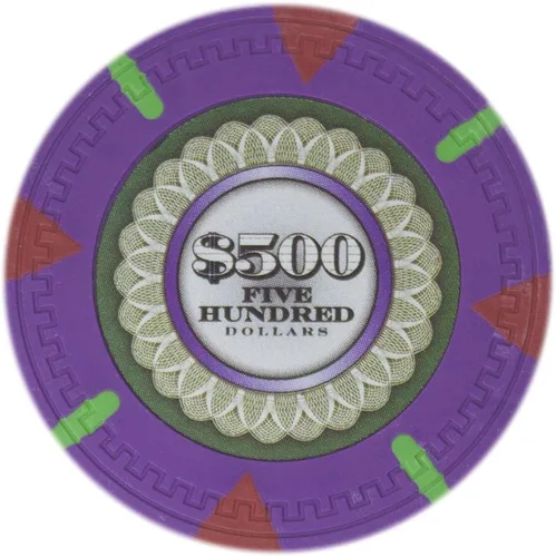 Miniatura 7 de Claysmith Gaming The Mint Poker Chip - Compuesto de arcilla pesada de 0.48 oz, paquete de 50 Azul ($10 Dark Blue)