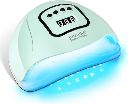 Miniatura 11 de JODSONE Lámpara de uñas U V rosa para esmalte de uñas de gel Luz de manicura con 4 temporizadores y sensor automático Secador de uñas Luz LED