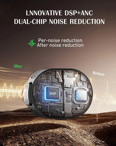 Miniatura 5 de Amplificador de voz para profesores con micrófono inalámbrico de solapa Lavalier, micrófono Bluetooth portátil y altavoz, megáfono de bocina