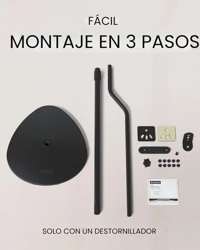 Miniatura 7 de SANUS Par de soportes para altavoces de satélite y estantería de hasta 3.5 libras - Ajuste de altura de 10 pulgadas - Incluye soporte en forma de L