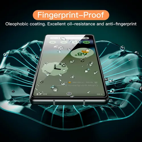 Miniatura 7 de JETech Protector de pantalla para Google Pixel 6a de 6.1 pulgadas, compatible con huellas dactilares, película de vidrio templado, transparente HD