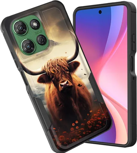 Miniatura 64 de Funda protectora para Motorola Moto G Stylus 5G 2025/Moto G Stylus 5G 2026, funda protectora híbrida de doble capa resistente a prueba de golpes