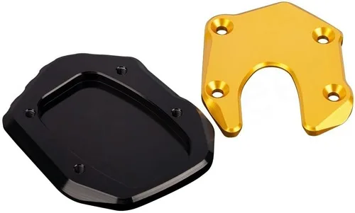 Miniatura 3 de SCUUBE Para Honda NC750X NC 750X NC750 X 2021 2022 2023 Motocicletas Kickstand Soporte lateral Soporte Ampliador Placa Extensión de placa de soporte