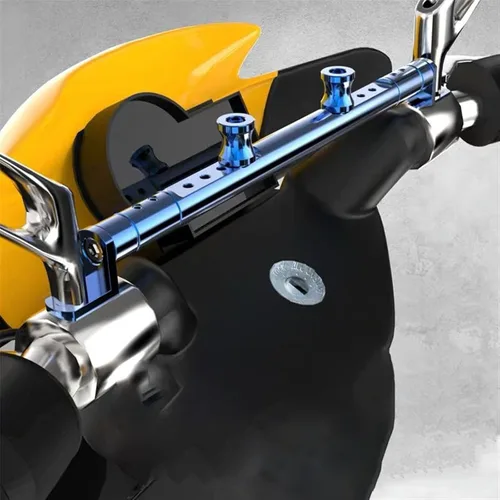 Miniatura 2 de KNOXC Para Yamaha MT07 FZ07 - Soporte para teléfono GPS para manillar de motocicleta (color: negro, tamaño: 1)
