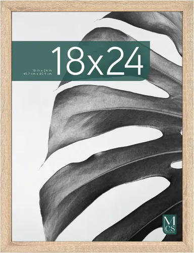 Miniatura 42 de MCS Studio Gallery Marco para Póster de 16x24 Pulgadas, Veta de Madera Negra, Madera Diseñada, Colgado Vertical y Horizontal en Pared, Marco Grande