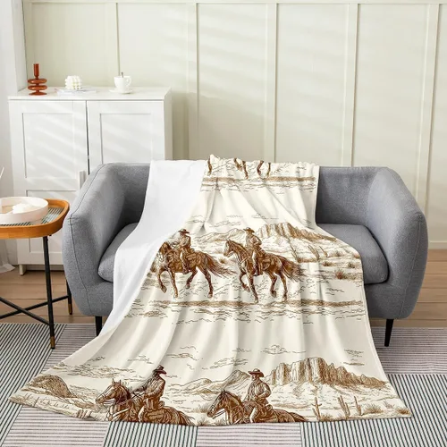 Miniatura 7 de Manta azteca con diseño tribal africano, con diseño de animales de granja, manta mullida con diseño de animales de granja y atrapasueños de tribu