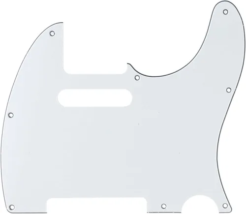 Miniatura 9 de Musiclily Pro 8 agujeros Tele Golpeador para guitarra JPN Made Fender Japan Telecaster, 3Ply Negro