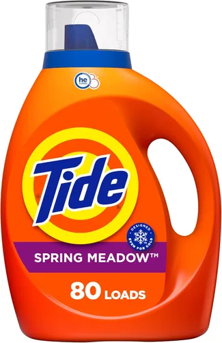 Miniatura 35 de Tide Detergente líquido para ropa, original, 100 cargas, 146 onzas líquidas, compatible con alta eficiencia