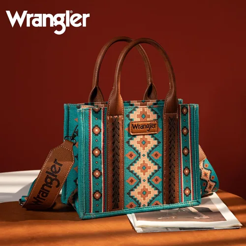 Miniatura 2 de Wrangler - Bolso de mano estilo occidental para mujer, bolsos aztecas bohemios