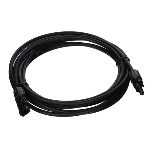Miniatura 9 de Renogy Cable de extensión de panel solar con adaptador de cable impermeable de conector hembra y macho, 1.5 pies 12AWG, 1 pieza, negro