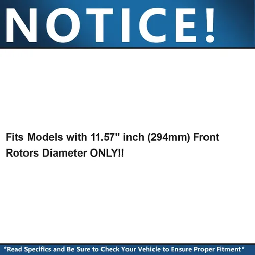 Miniatura 3 de Detroit Axle - Kit de freno delantero para Mini Cooper 07-15 2007 2008 2009 2010 2011 2012 2013 2014 2015 Rotores de freno perforados y ranurados