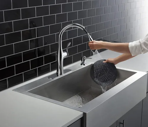 Miniatura 2 de KOHLER Grifo de cocina ALMA® PULLDOWN