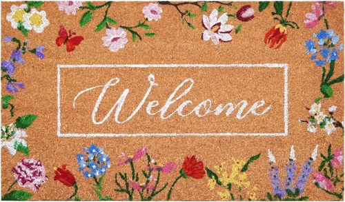 Miniatura 9 de Calloway Mills Felpudo de bienvenida Butterfly Garden 24 x 36 Bienvenido al jardín de mariposas