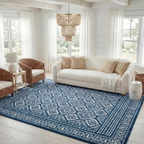Miniatura 67 de Safavieh - Alfombra decorativa de la colección Tulum, modelo TUL264F, estilo marroquí, bohemio y desgastado, no suelta pelusa, para sala, vestíbulo