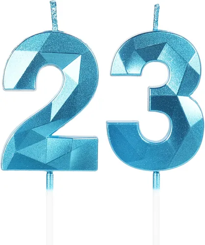 Miniatura 332 de Velas de cumpleaños número 15, velas número 15, velas de feliz cumpleaños de oro rosa para pastel, decoraciones de cobertura de pastel de diseño 3D