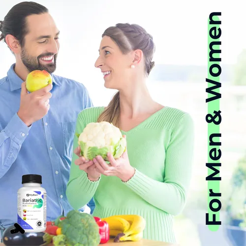 Miniatura 5 de Multivitamínico bariátrico todo en uno con hierro, fabricado en Estados Unidos, para hombres y mujeres, soporta manga gástrica y bypass con más