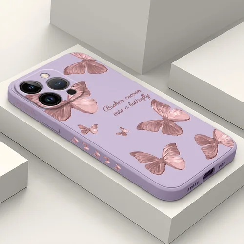 Miniatura 25 de LEECG Funda para iPhone 12 Mini, diseño creativo con estampado floral, funda antiarañazos de microfibra suave, funda de silicona líquida para Negro