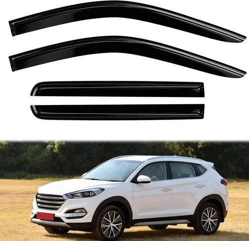 Miniatura 29 de Viseras de ventana protectores de lluvia para Chevy Equinox 2018 2019 2020 2021 2022 2023 2024