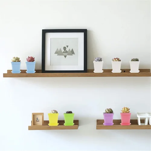 Miniatura 7 de 30 macetas de 3 pulgadas para vivero, macetas cuadradas de plástico grueso para plantas de flores, macetas de plántulas, macetas de inicio de Varios