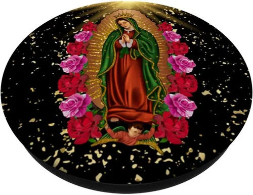 Miniatura 2 de Nuestra Señora Virgen De Guadalupe Virgen María PopSockets intercambiables PopGrip
