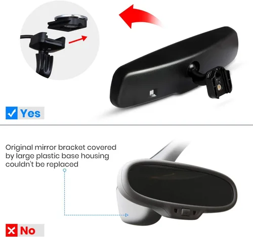 Miniatura 5 de Cámara espejo AUTO-VOX M8 con pantalla táctil IPS de 4.5" Full HD 1080p.