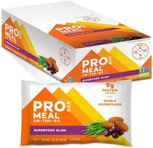 Miniatura 14 de PROBAR - Barra de comida, mantequilla de maní, sin OGM, sin gluten, saludable, a base de plantas, ingredientes de alimentos integrales, energía