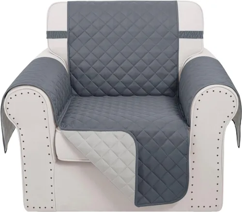 Miniatura 44 de Fundas para silla reclinable, reversible, funda de sofá para mascotas, protector de muebles para niños perezosos
