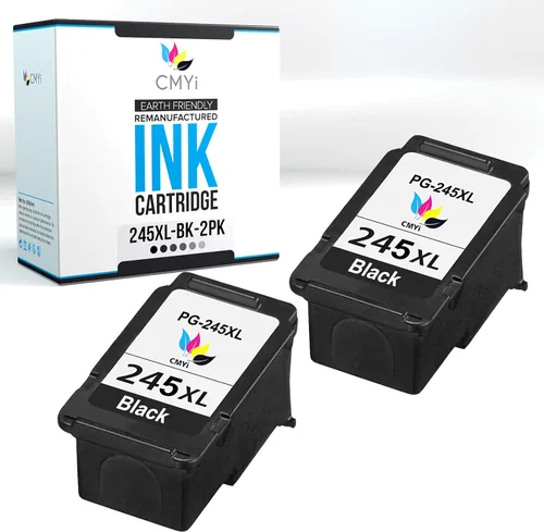 Miniatura 11 de Cartucho de tinta de repuesto negro 245XL para Canon PIXMA iP2820, iP2850, MG2420, MG2520, MG2522, MG2525, MG2550, MG2555, MG2900, MG2920, MG2922