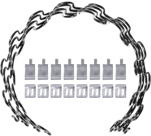 Miniatura 7 de Yoogu Reemplazo de resorte para tapicería de sofá de 20 pulgadas, incluye clips, 4 piezas para reparación de muebles u otras aplicaciones