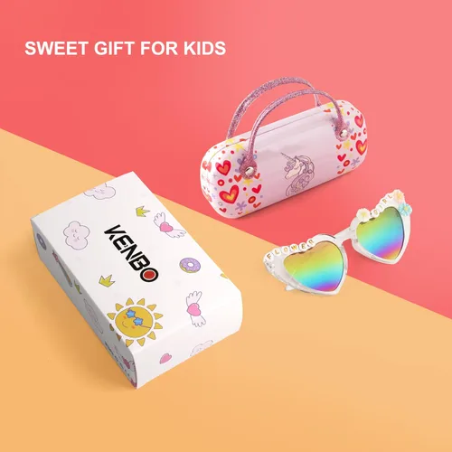Miniatura 7 de KENBO Gafas de sol para niñas con protección UV para niños pequeños