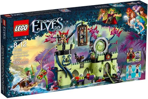 Miniatura 5 de LEGO Elfos Breakout from The Goblin King's Fortress 41188 Kit de construcción (695 piezas)
