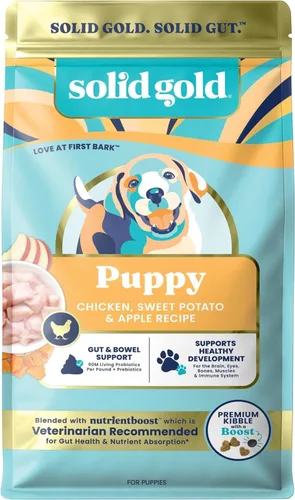 Miniatura 13 de Solid Gold Bison Alimento seco para perros grandes – Alto en proteína, croquetas de grano entero con bisonte real, arroz integral y Omega 3